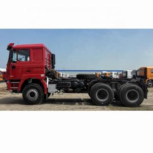 Quality Shacman 8 Wheel Tire 400hp 60 Ton Towing Truck Head Tractor Trailer Right Steering wholesale