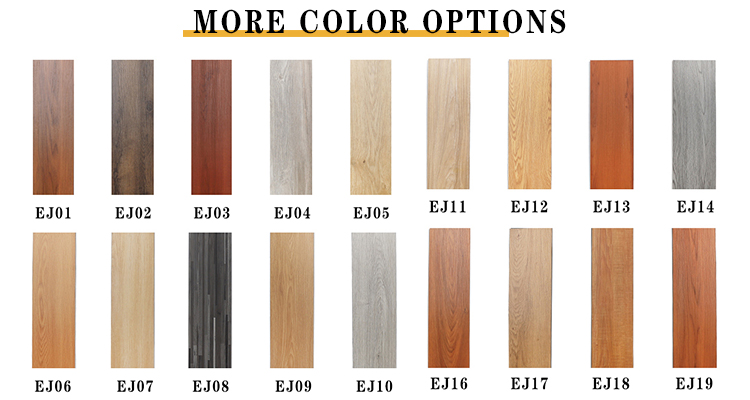 Hotel Wood Flooring Colour Easy to Install 4.0mm Commercial Grooving Veneer Spc Flooring