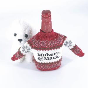 Quality Cute Christmas Sweater Handmade Wine Bottle Cover for Christmas Decorations wholesale