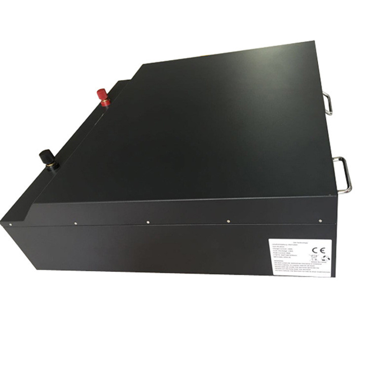 Black 6000Wh 24V 250Ah LiFePO4 Power Pack