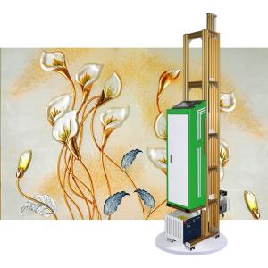 Quality Wall Mural Wheeled Wall Inkjet Printing Machine Portable wholesale