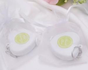 Quality New creative promotion gift product wedding gift tape keychain keyrings wholesale
