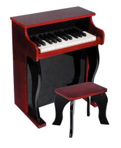 Quality 25 Key NEW Solidwood Upright Toy wooden piano Kid toy mini piano US25 wholesale