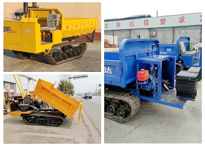 Mini Garden Multi - Functional Track Transporter Crawler Type 4 - 6L Engine Capacity