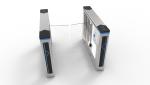 Hotel waist high Turnstile Access Control System 304 Stainless Steel