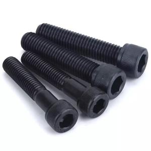 Quality GB ROUND Head Metric Black Hex Allen Key Bolts DIN 912 Screw Full Thread Socket Bolt Screws Carbon Steel 8.8/ 10.9/ 12.9 wholesale