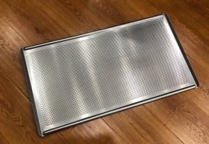 Quality Rk Bakeware China Nonstick Coated Mackies 18&quot; Aluminum Baking Tray Swage Edge Australia Bakery wholesale