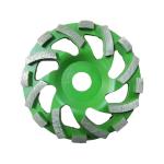 100mm 125mm 180mm Cup Wheel Diamond Sintered For Stone Concrete