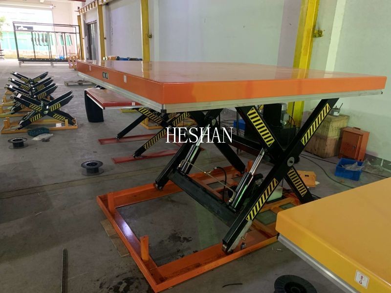 Custom 2 Ton Scissor Lift Table Warehouse Industrial Hydraulic Work Platform Lift