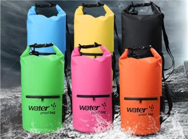 Portable foldable sport waterproof dry sack bag, Waterproof Nylon TPU Foldable
