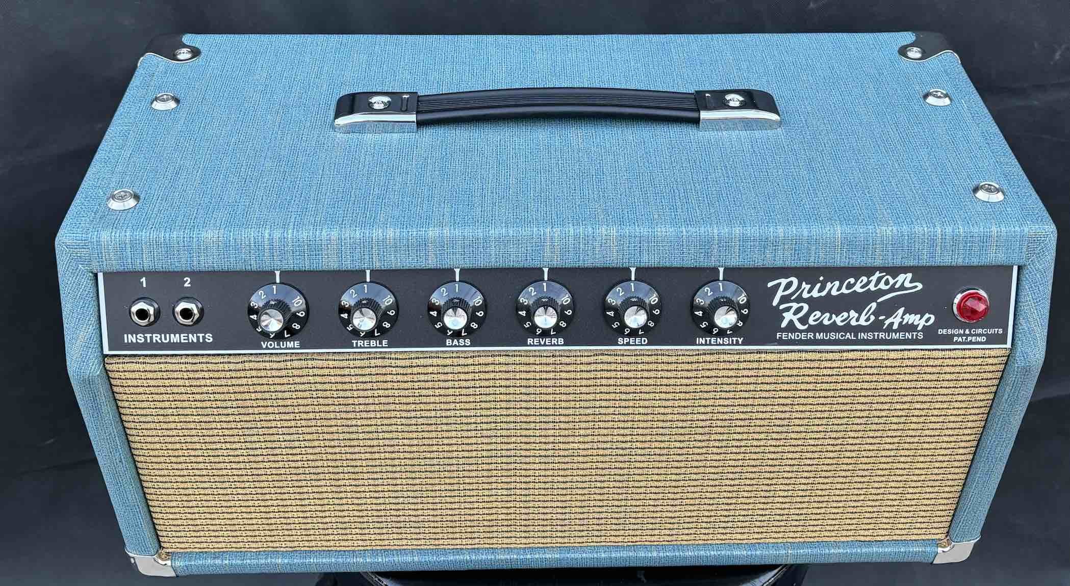 Custom Handwired '64 Custom Princeton Reverb Valve 1x10 Electric Guitar Amplifier Head & Combo