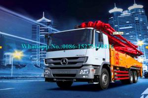 Quality Heavy Concrete Construction Equipment 36m Concrete Boom Pump Stabilization Control wholesale