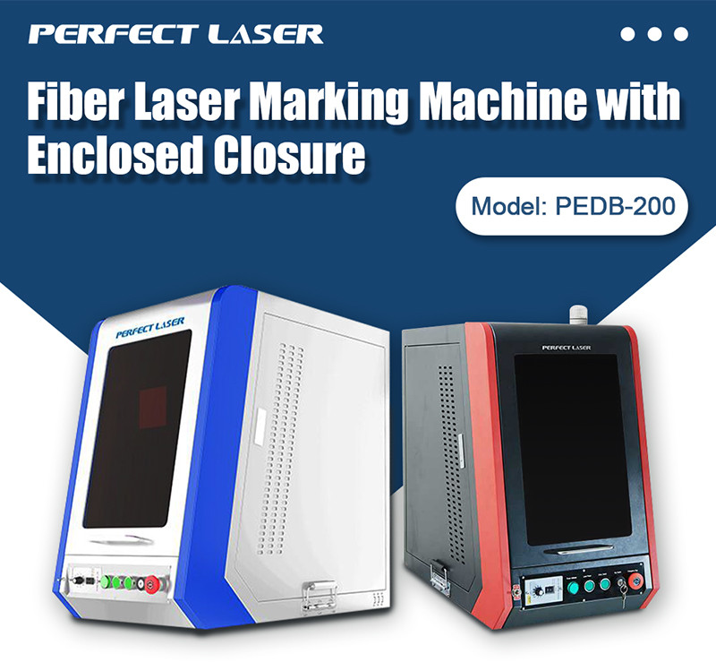 10W / 20W Laser Marking Machine 1.5m Fiber Length For Metal Materials