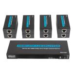 1080P 8 Way Over Single Cat5e HDMI Splitter Extender