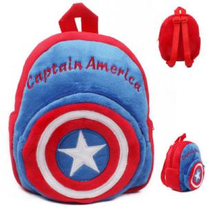Quality Captain America Childrens School Backpacks For Boys , Cool Kids School Bags wholesale