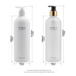 480ml Empty Plastic Shampoo Bottle Personal Care Recycled PET Pump Lotion Bottle