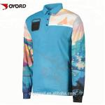 Tournament Custom Fishing Jerseys SGS Certification UPF >50 Stain Resistant