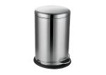 Stainless Steel 20L Fingerprint Proof Trash Can