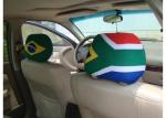 Advertising Rear View Mirror Cover / Promo Items Decorative Headrest Covers