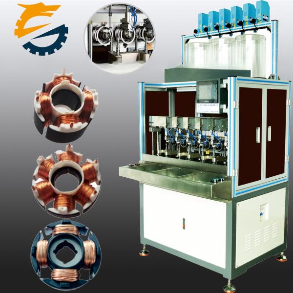 350 KG Weight Dc Brushless Motors Cooling Fans Magneto Stators Automatic Winding