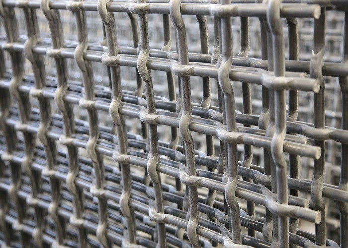 2mm - 90mm Aperture Quarry Screen Mesh Mine Screen Mesh Corrosion Protection