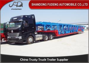 Quality Double Axles Vehicle Transport Trailer Wheelbase Dimensions 10 Cars Carry wholesale