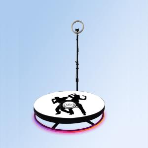 Quality Remote Control 360 Selfie Photo Booth LED Tube Rotating Ring Light Photo Booth wholesale