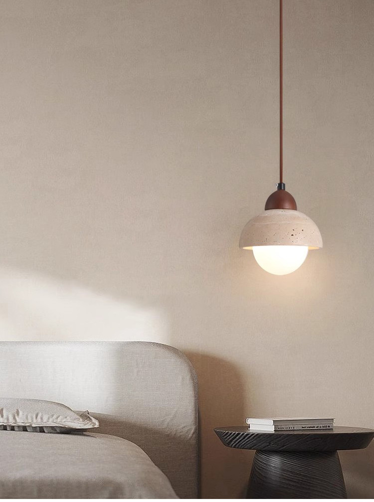 Wabi Sabi Pendant Light Janpanese Stone ceramic pendant light(WH-AP-574)