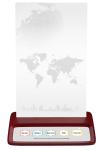 High quality wireless waiter call system restaurant menu holder call button