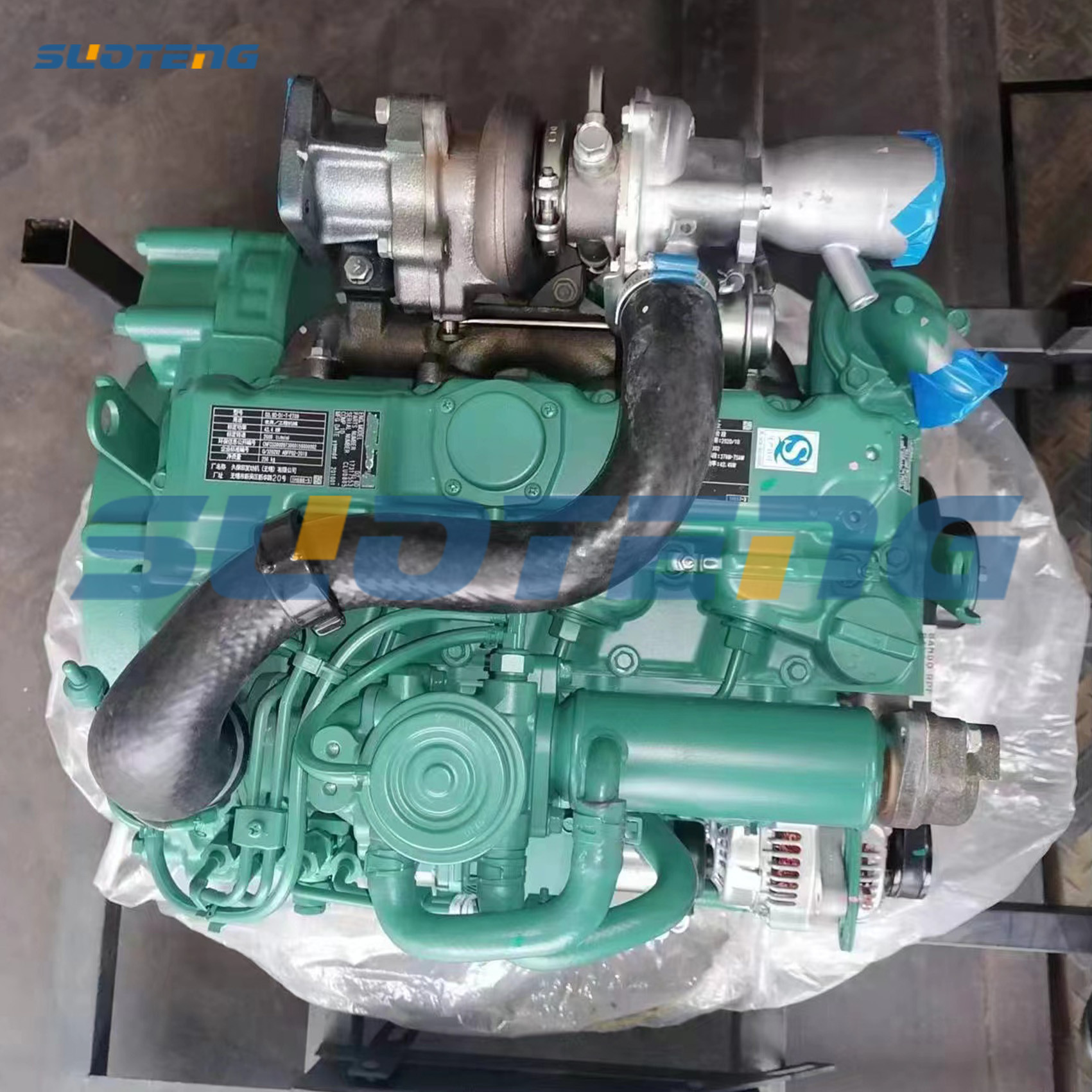 D2.6A-DI-T-EU1 Engine Assy For ECR58D Excavator