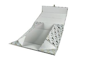 Quality Exquisite Flat Recycled Collapsible Gift Boxes , Rigid Cardboard Gift Boxes wholesale