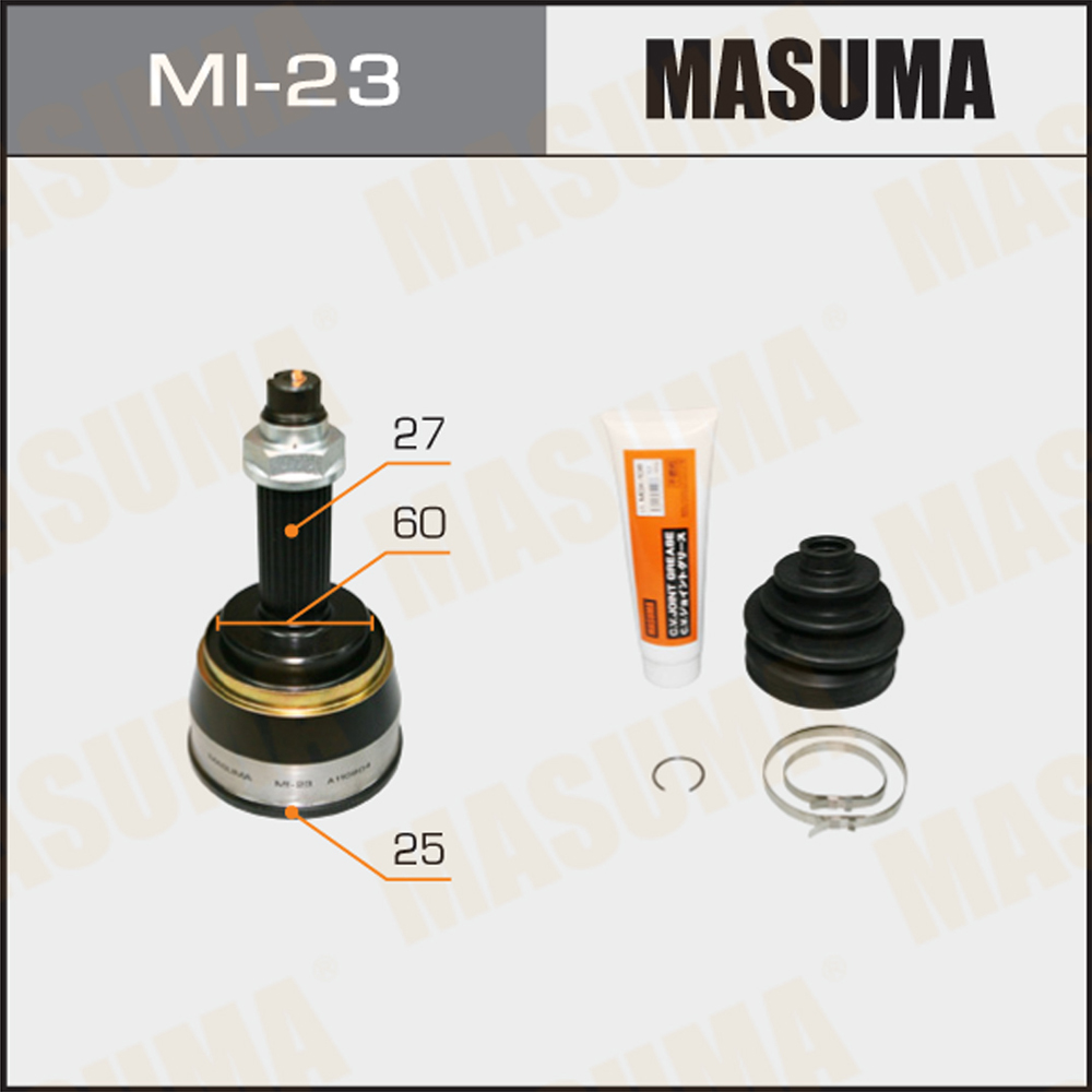 MI-23 MASUMA Auto Chassis Parts c.v. joint GRJ79L 1GRFE for MITSUBISHI F25A Standard