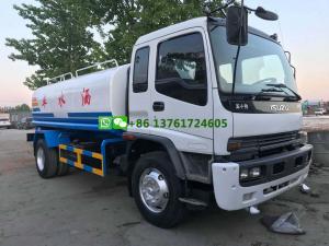 Quality Used 15T 2015 Year Isuzu 15000 Litres Water Bowser wholesale