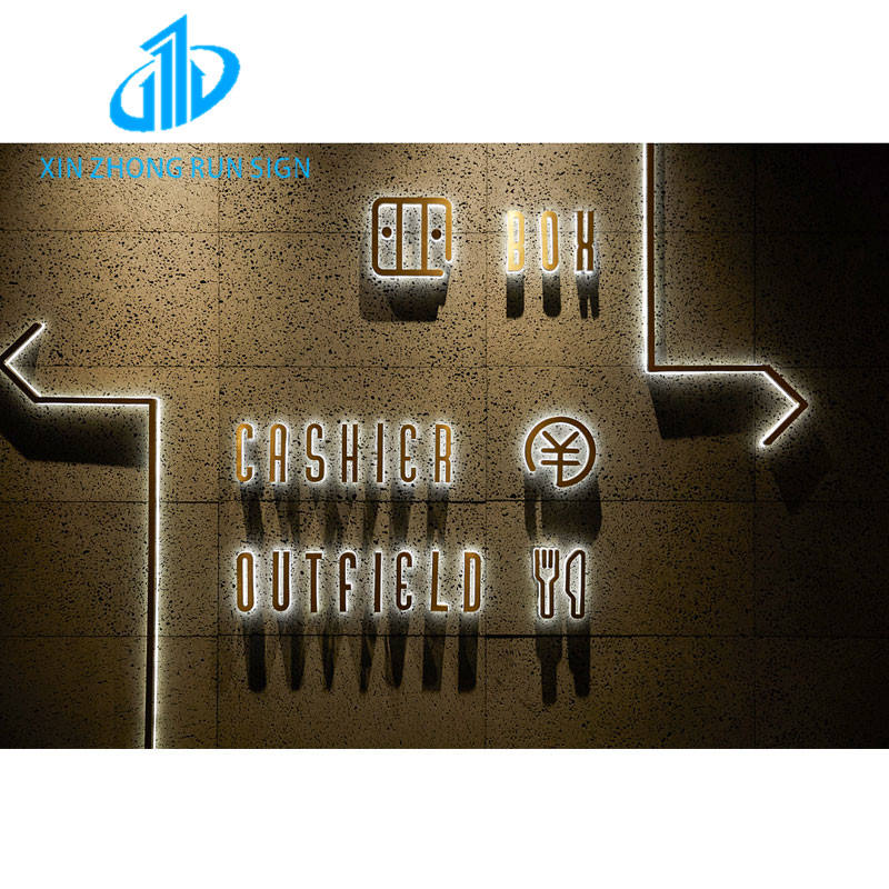 Customized Outdoor High Quality Advertising Waterproof Logo Led Letter Backlit Signs