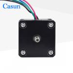 Dual Shaft Nema 14 Stepper Motor 4 Leads 34mm 1.8deg 18Ncm 25.56oz.in 0.8A Step