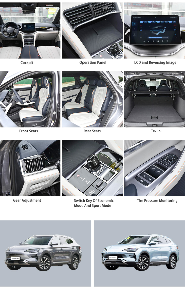 BYD EV Hybrid Compact SUV Vehicles Small SUV Plug In Hybrid Car