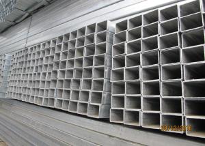 Quality High Strength Galvanized Steel Square Tubing , Galvanised Square Steel Posts wholesale