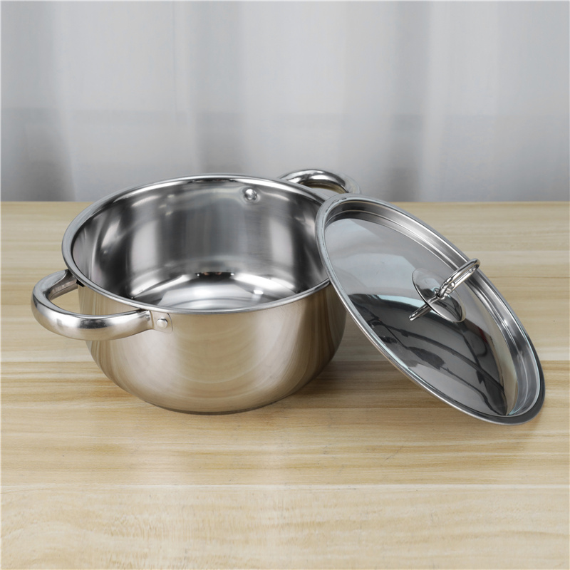 15pcs Home Hotel Restaurant Caterers Stainless Steel Saucepan Set