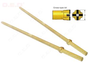 Quality Hexagonal Hollow Steel Tapered Drill Rod H22 H25 Rock Drilling Tools Customized Size wholesale