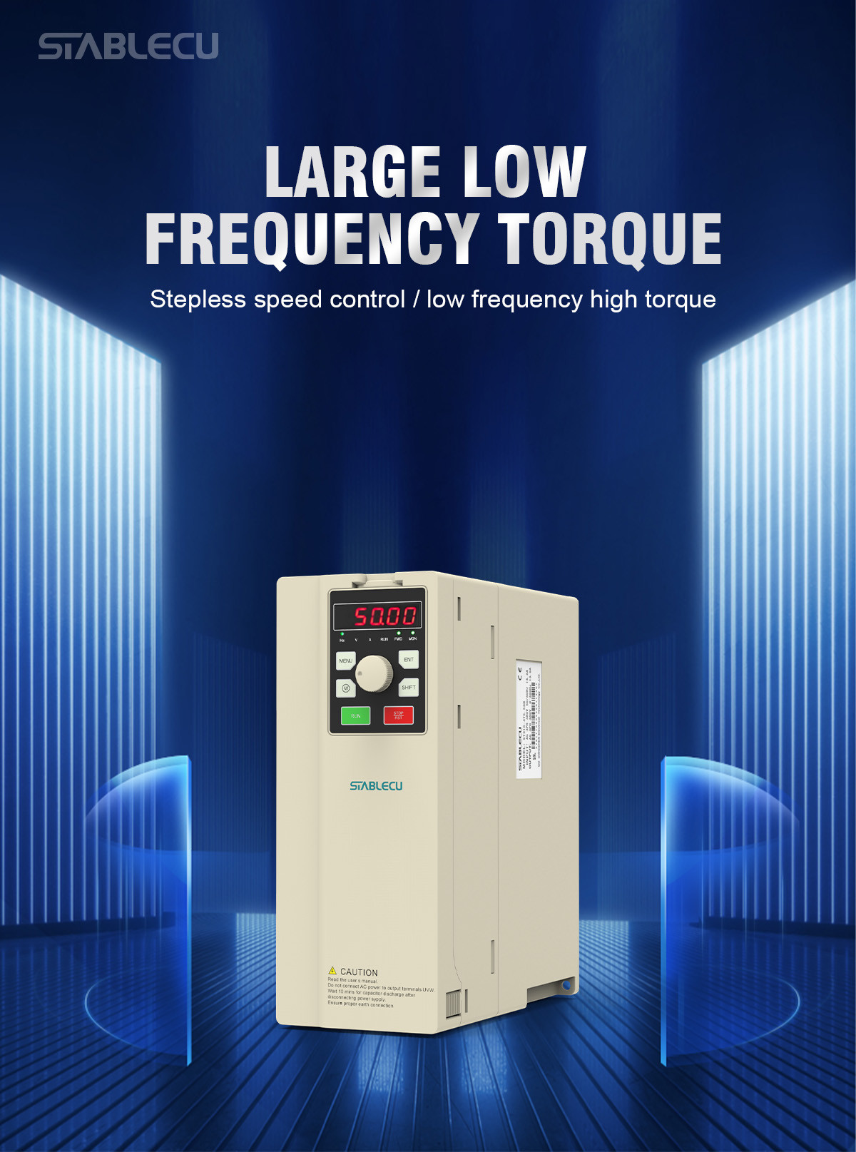 V/F Control 11KW 7.5KW 75KW Vector Frequency Inverter Energy Efficient