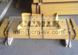 Quality CE / ISO Shantui SD16 bulldozer cutting edge , 16Y -80-00019 wholesale