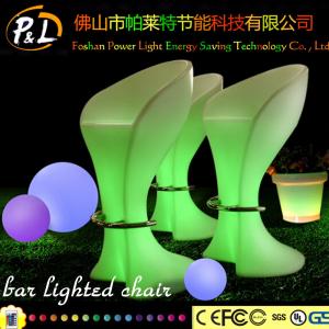 Quality LED Lighted Glowing Plastic Bar Stools wholesale