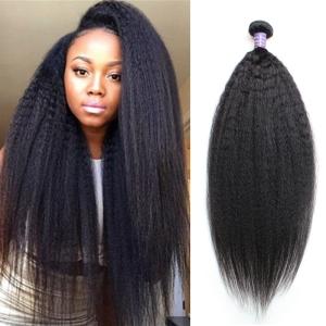 Quality Yaki Straight Indian Natural Looking Hair Weft 10-30Inch Cheap Extensions Hair wholesale