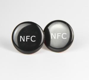 Quality 30mm Printed NFC RFID Hard Tag Epoxy For Mobile Phone wholesale