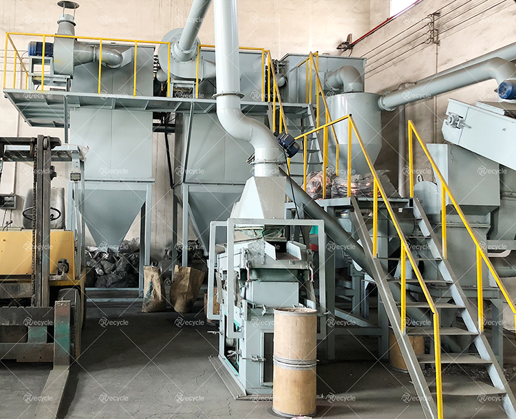 Fully Automated Waste Car Lead Acid Battery Recycling Plant For Lithium Ion Batteries