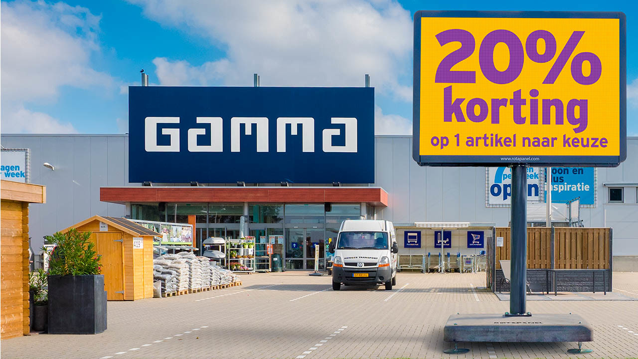 AC240V Outdoor LED Advertising Signs 5500cd/m2 960*960mm Aluminum Alloy