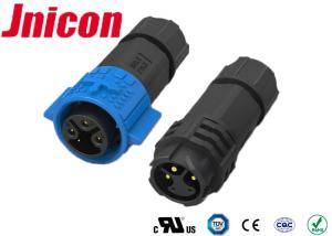 Quality Silicone Seal 20A IP67 PA66 2 Pin Waterproof Connector 300VAC wholesale