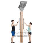 outdoor wooden fitness equipment brain finger trainer