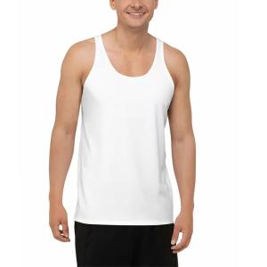 Quality China Manufacturer Custom Casual Sport Men Slim Fit Blank Fitted Tank Top for Gym wholesale