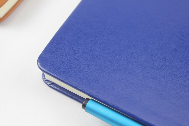 Business notebook with pen holder(smooth cover)